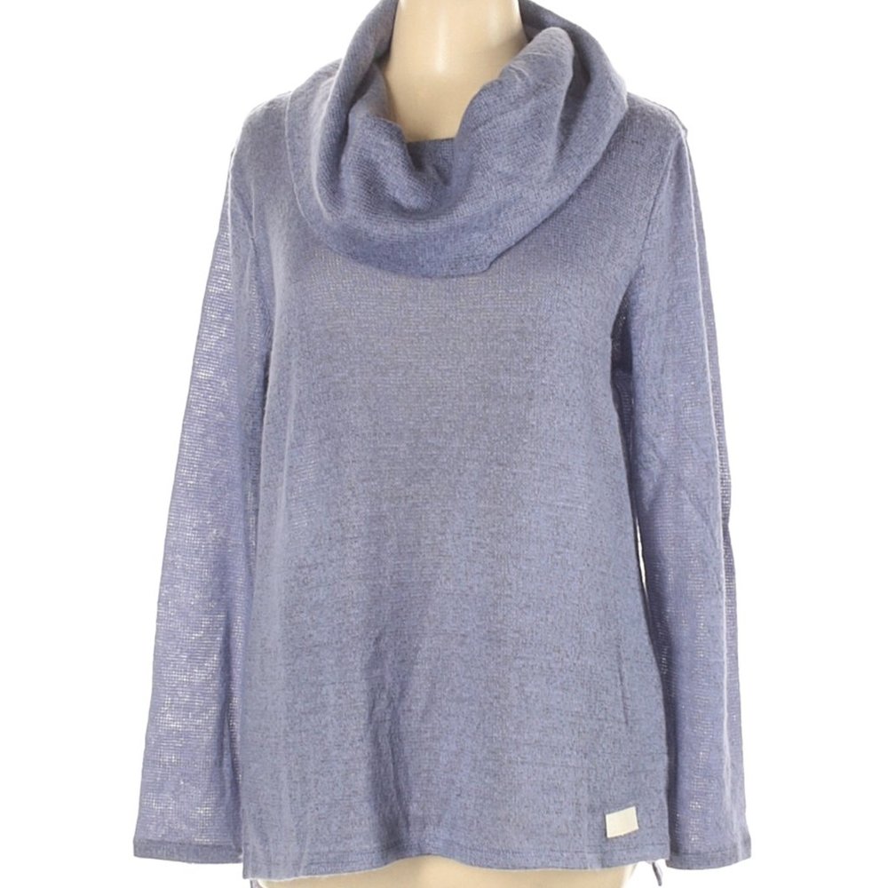 DKNY Lavender Cowlneck Pullover Sweater size Large